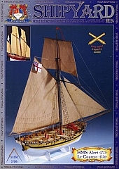 Plan Cutter HMS Alert 1777 i Le Coureur 1776 - SHIPYARD.jpg